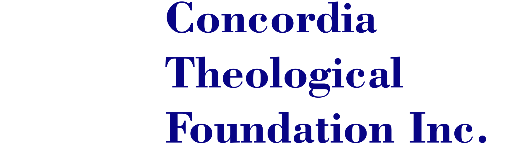 Concordia Theological Foundation